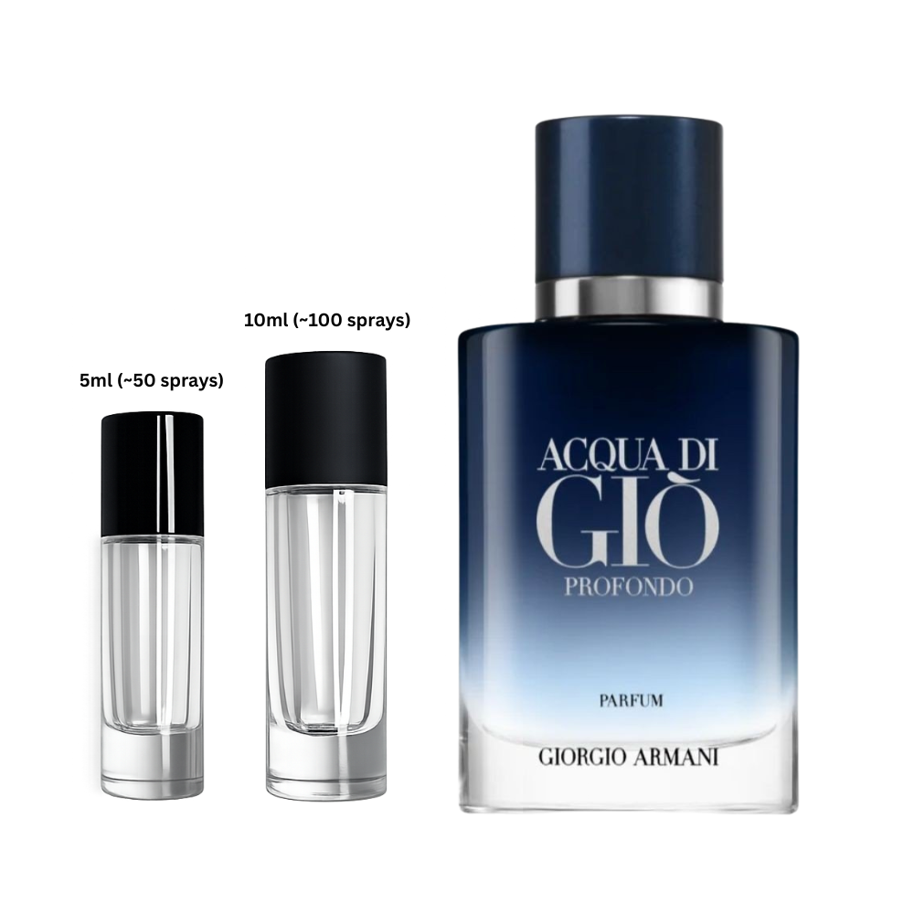 Giorgio Armani Acqua di Gio Profondo Parfum Sample (Decant)
