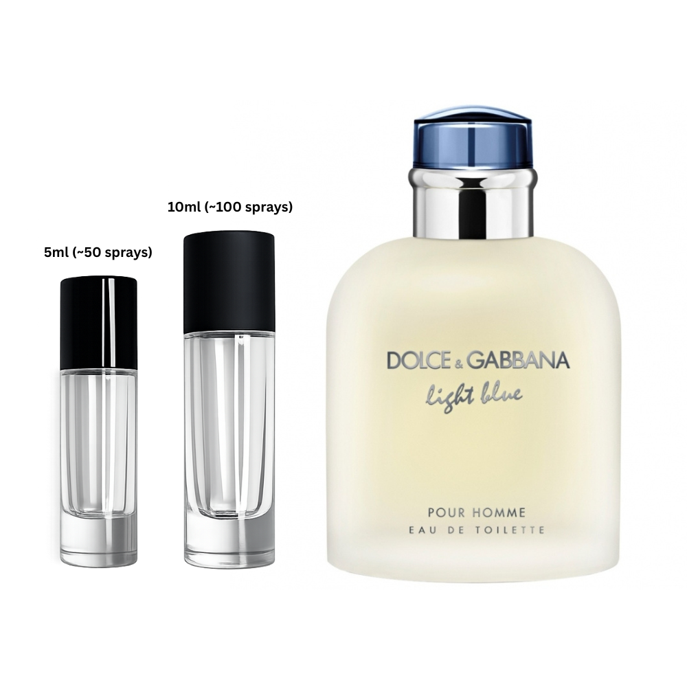 Dolce & Gabbana Light Blue Eau de Toilette Sample (Decant)
